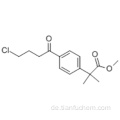Benzolessigsäure, 4- (4-Chlor-1-oxobutyl) -a, a-dimethyl-, methylester CAS 154477-54-0